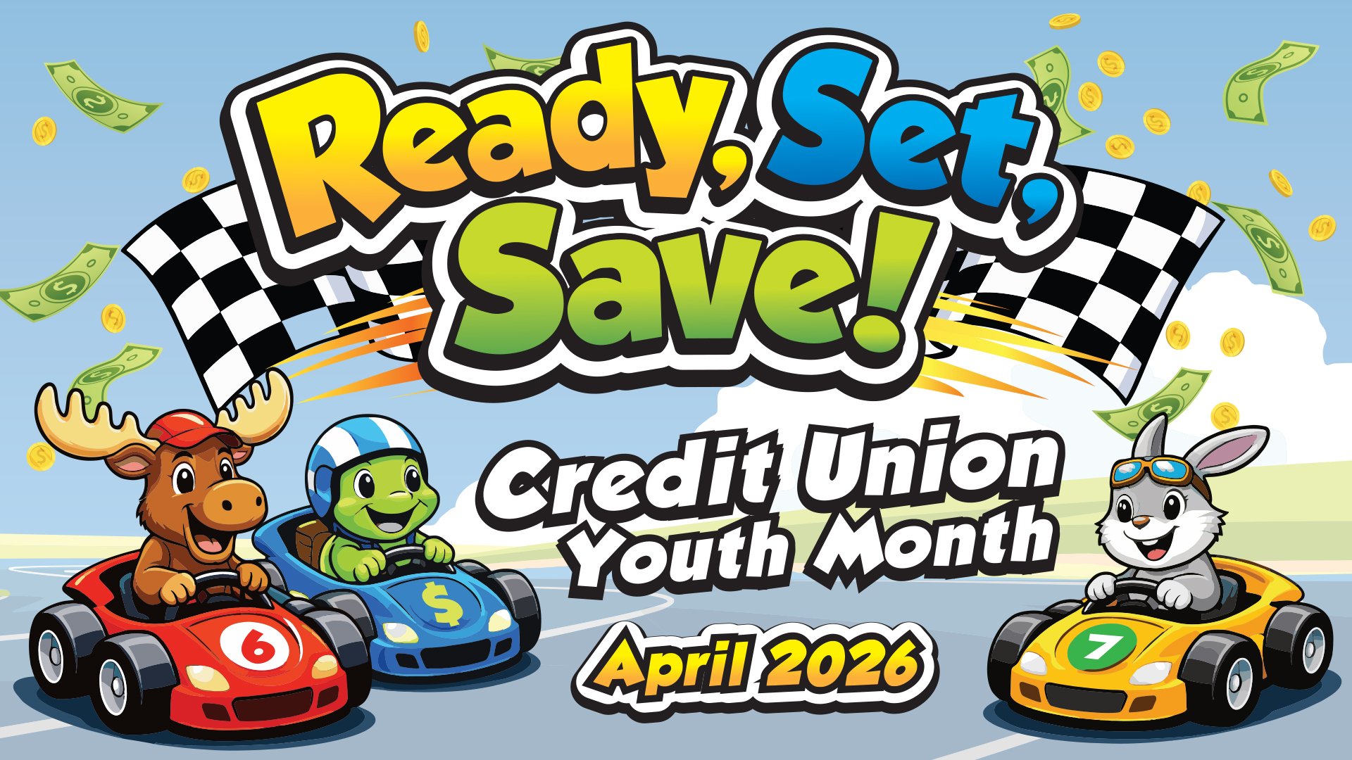 Ready, Set, Save! Credit Union Youth Month April 2026